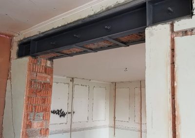 Устройство проема в несущей кирпичной стене