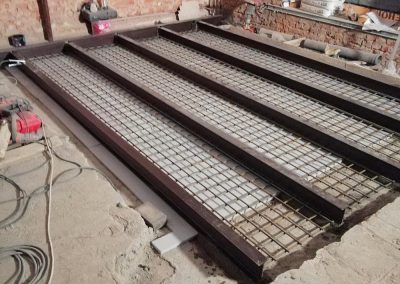 Усиление межэтажного перекрытия