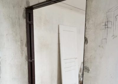 Усиление проема в домах (блок-комнаты)